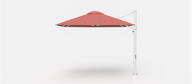 Frankford Aurora Cantilever Umbrella - Aluminum - 10' Square