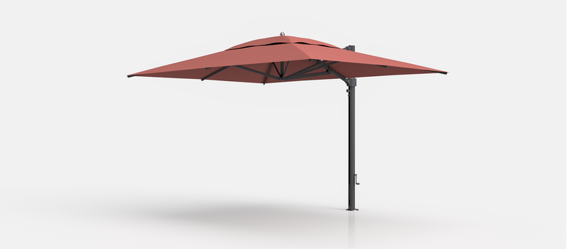 Frankford Eclipse Designer Cantilever Umbrella - 10' x 13' Rectangle