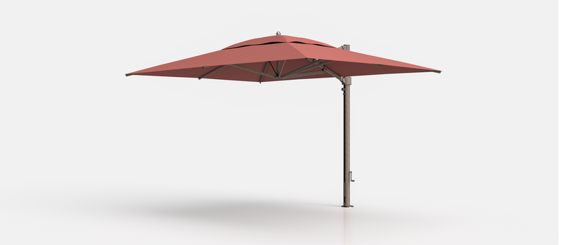 Frankford Eclipse Designer Cantilever Umbrella - 10' x 13' Rectangle