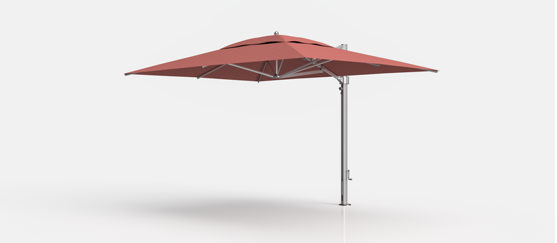 Frankford Eclipse Designer Cantilever Umbrella - 10' x 13' Rectangle