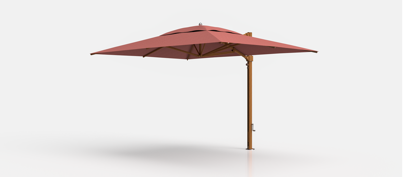 Frankford Eclipse Designer Cantilever Umbrella - 10' x 13' Rectangle
