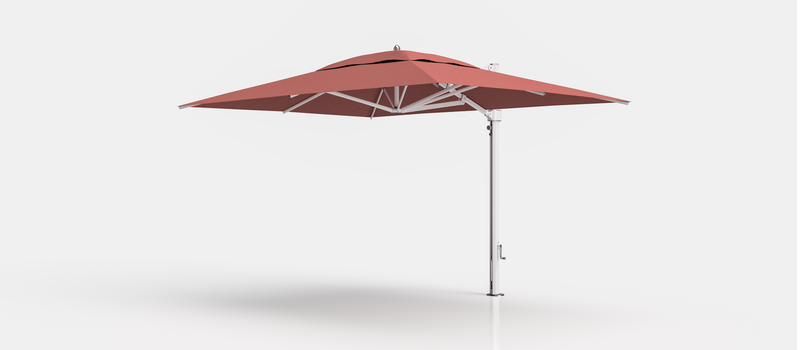 Frankford Eclipse Designer Cantilever Umbrella - 10' x 13' Rectangle
