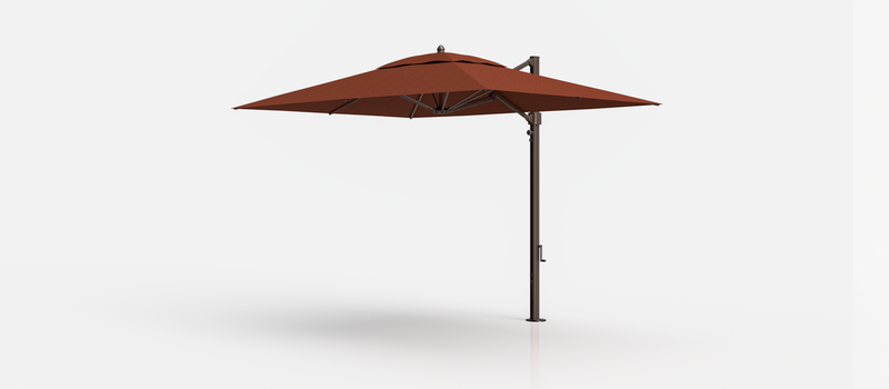 Frankford Aurora Cantilever Umbrella - Fiberglass - 8.5' x 11' Rectangle
