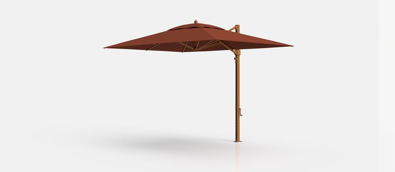Frankford Aurora Cantilever Umbrella - Fiberglass - 8.5' x 11' Rectangle