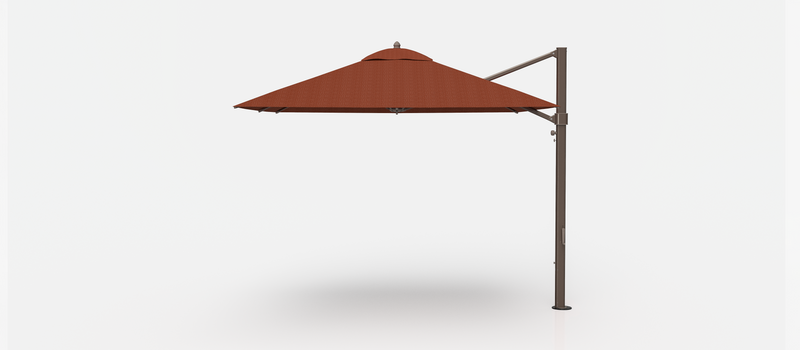 Frankford Aurora Cantilever Umbrella - Fiberglass - 10' Square