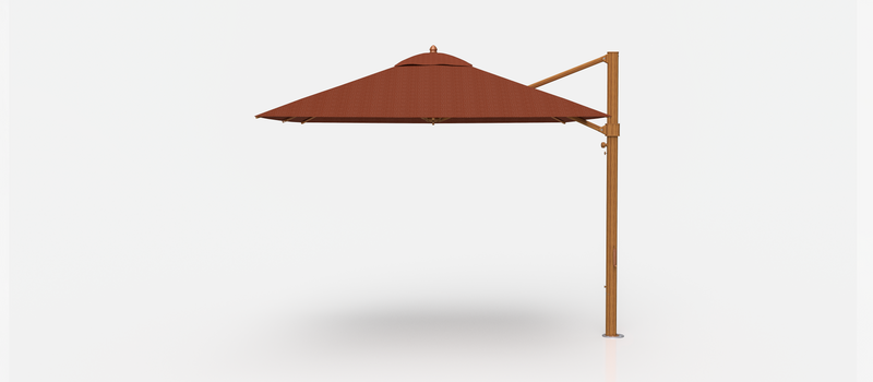 Frankford Aurora Cantilever Umbrella - Fiberglass - 10' Square