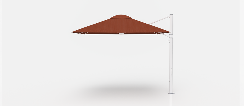 Frankford Aurora Cantilever Umbrella - Fiberglass - 10' Square