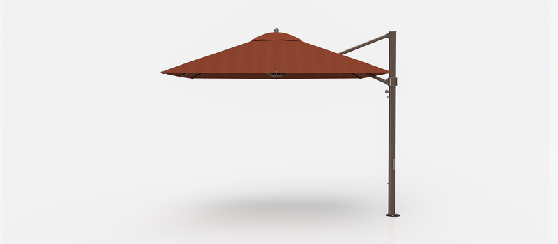 Frankford Aurora Cantilever Umbrella - Aluminum - 10' Square