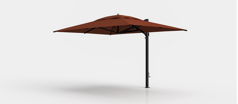 Frankford Eclipse Designer Cantilever Umbrella - 10' x 13' Rectangle