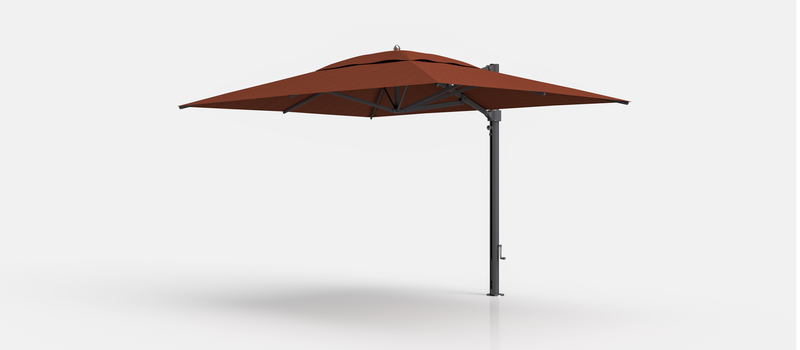 Frankford Eclipse Designer Cantilever Umbrella - 10' x 13' Rectangle