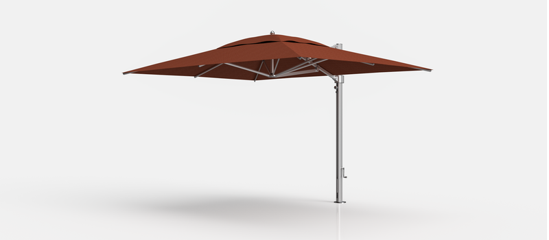 Frankford Eclipse Designer Cantilever Umbrella - 10' x 13' Rectangle