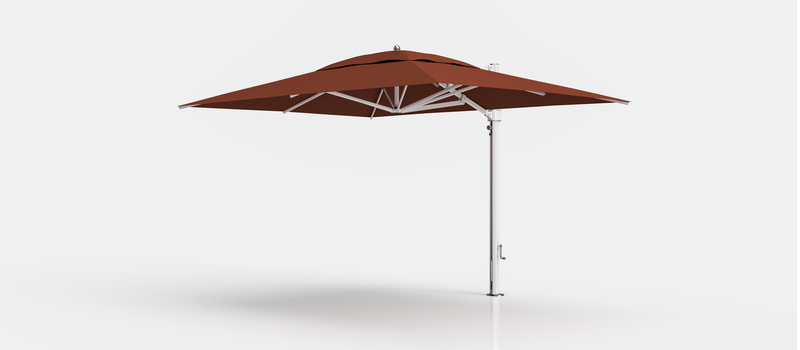 Frankford Eclipse Designer Cantilever Umbrella - 10' x 13' Rectangle