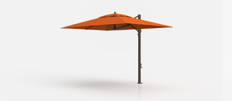 Frankford Aurora Cantilever Umbrella - Fiberglass - 8.5' x 11' Rectangle