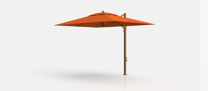 Frankford Aurora Cantilever Umbrella - Fiberglass - 8.5' x 11' Rectangle