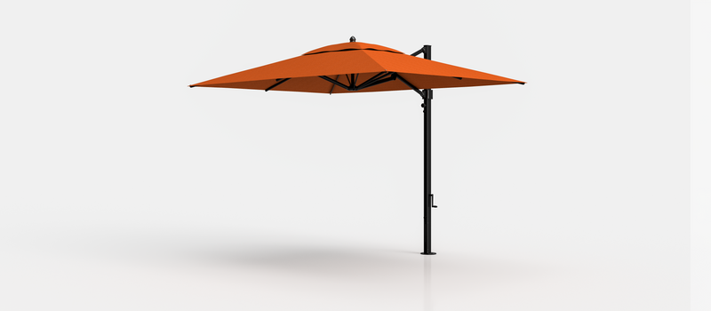 Frankford Aurora Cantilever Umbrella - Aluminum - 8.5' x 11' Rectangle