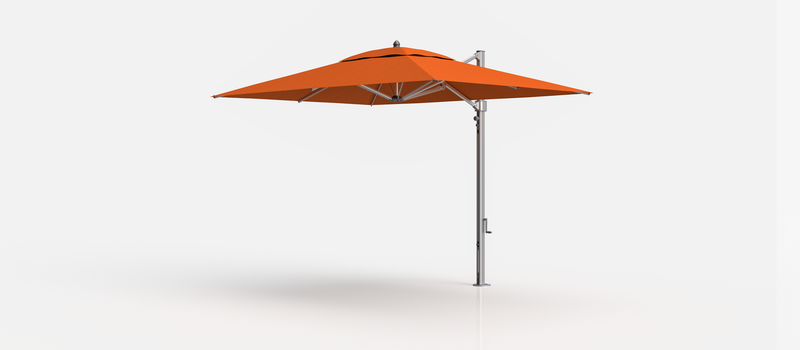 Frankford Aurora Cantilever Umbrella - Aluminum - 8.5' x 11' Rectangle
