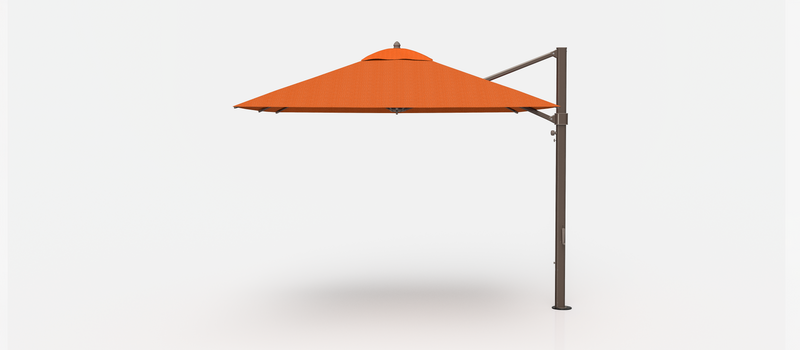 Frankford Aurora Cantilever Umbrella - Fiberglass - 10' Square