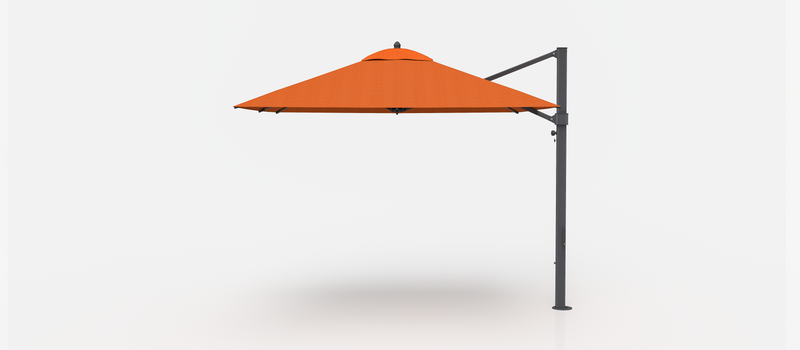 Frankford Aurora Cantilever Umbrella - Fiberglass - 10' Square