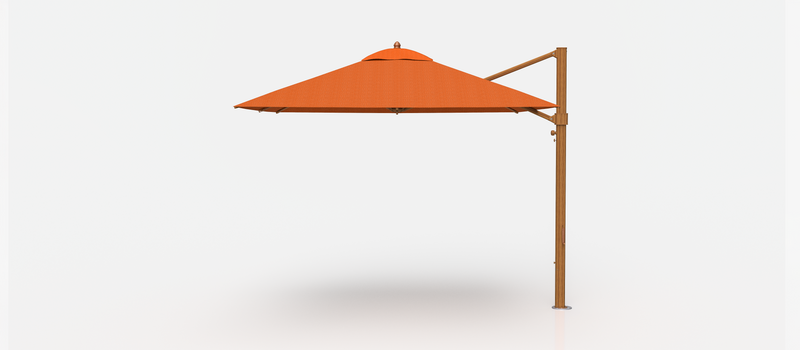 Frankford Aurora Cantilever Umbrella - Fiberglass - 10' Square