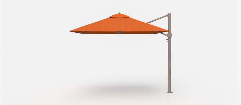 Frankford Aurora Cantilever Umbrella - Aluminum - 10' Square