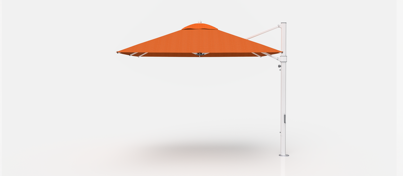 Frankford Aurora Cantilever Umbrella - Aluminum - 10' Square