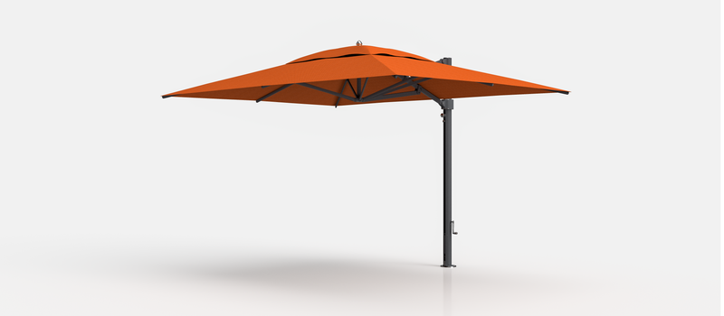 Frankford Eclipse Designer Cantilever Umbrella - 10' x 13' Rectangle