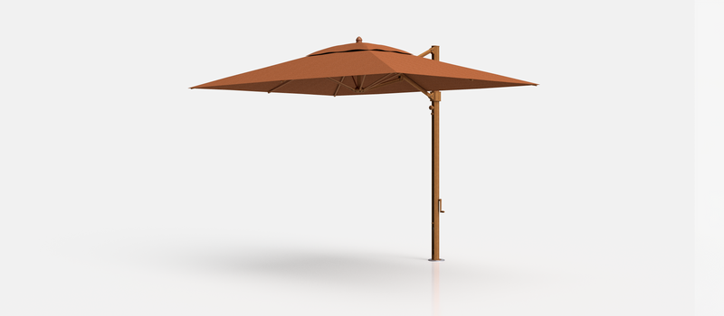 Frankford Aurora Cantilever Umbrella - Fiberglass - 8.5' x 11' Rectangle