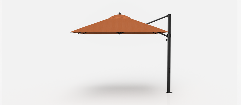 Frankford Aurora Cantilever Umbrella - Fiberglass - 10' Square
