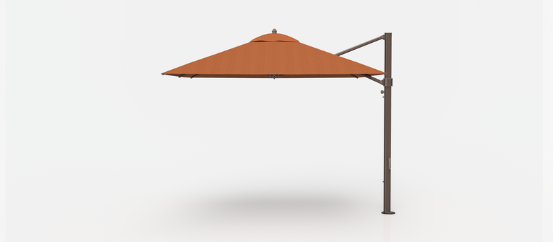 Frankford Aurora Cantilever Umbrella - Fiberglass - 10' Square
