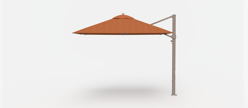 Frankford Aurora Cantilever Umbrella - Fiberglass - 10' Square
