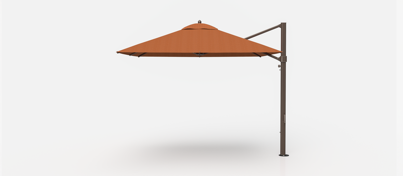 Frankford Aurora Cantilever Umbrella - Aluminum - 10' Square