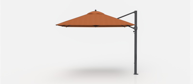 Frankford Aurora Cantilever Umbrella - Aluminum - 10' Square