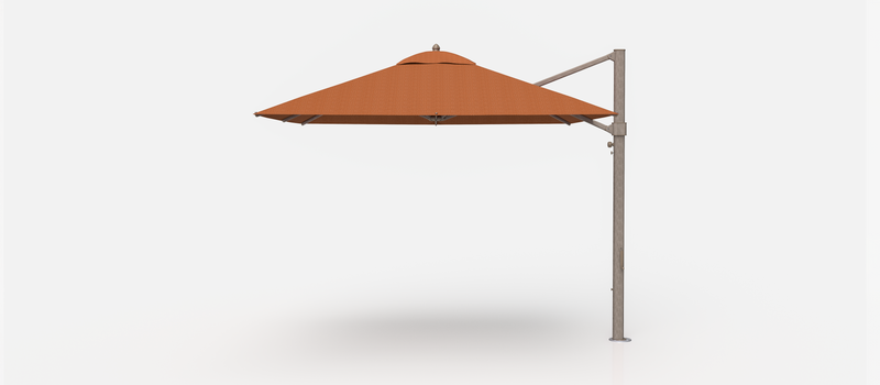 Frankford Aurora Cantilever Umbrella - Aluminum - 10' Square