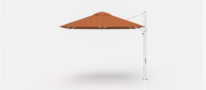 Frankford Aurora Cantilever Umbrella - Aluminum - 10' Square