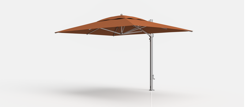 Frankford Eclipse Designer Cantilever Umbrella - 10' x 13' Rectangle