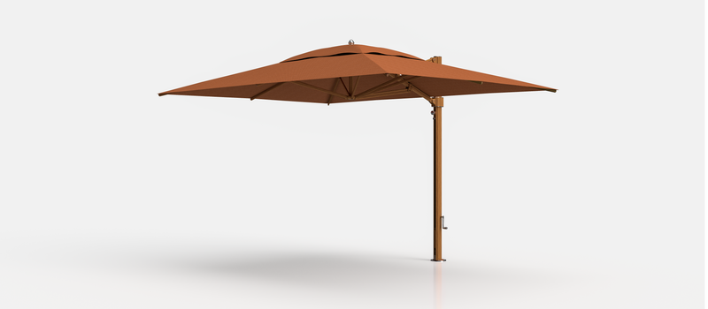 Frankford Eclipse Designer Cantilever Umbrella - 10' x 13' Rectangle