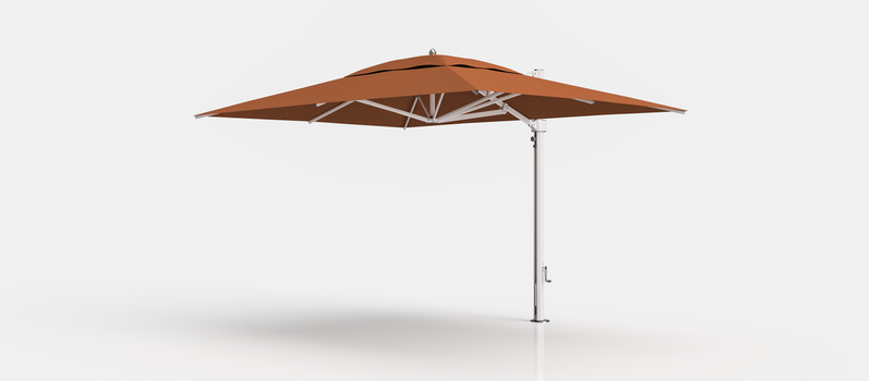 Frankford Eclipse Designer Cantilever Umbrella - 10' x 13' Rectangle
