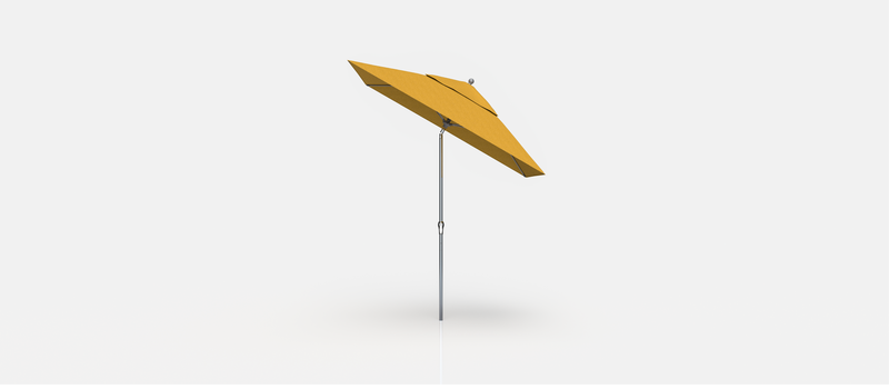 Frankford Monterey Fiberglass Market - Crank Lift Auto Tilt - 7.5' Square