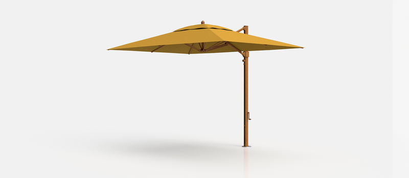 Frankford Aurora Cantilever Umbrella - Fiberglass - 8.5' x 11' Rectangle