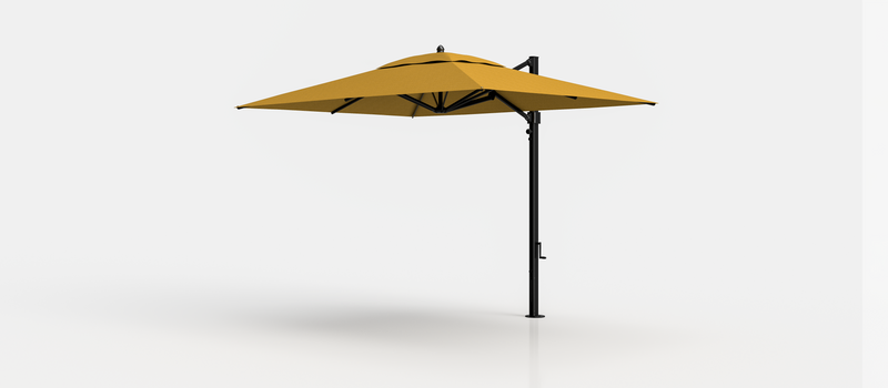 Frankford Aurora Cantilever Umbrella - Aluminum - 8.5' x 11' Rectangle
