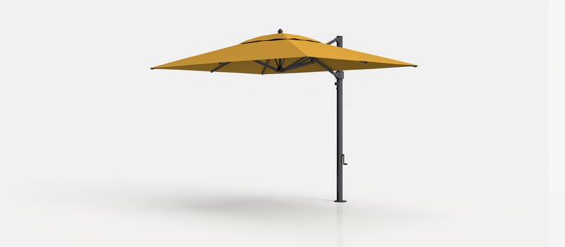 Frankford Aurora Cantilever Umbrella - Aluminum - 8.5' x 11' Rectangle