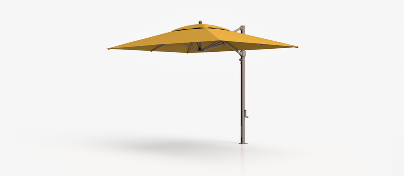 Frankford Aurora Cantilever Umbrella - Aluminum - 8.5' x 11' Rectangle