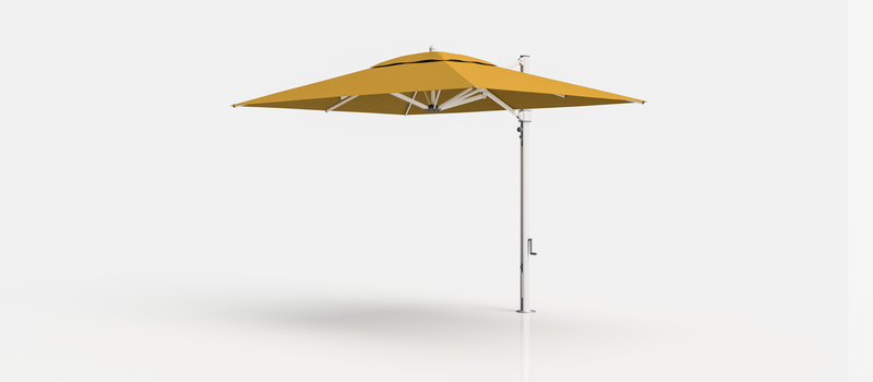 Frankford Aurora Cantilever Umbrella - Aluminum - 8.5' x 11' Rectangle