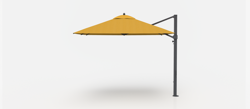 Frankford Aurora Cantilever Umbrella - Fiberglass - 10' Square