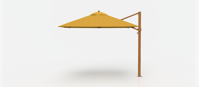 Frankford Aurora Cantilever Umbrella - Fiberglass - 10' Square