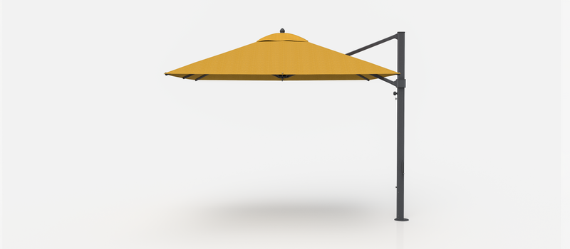 Frankford Aurora Cantilever Umbrella - Aluminum - 10' Square
