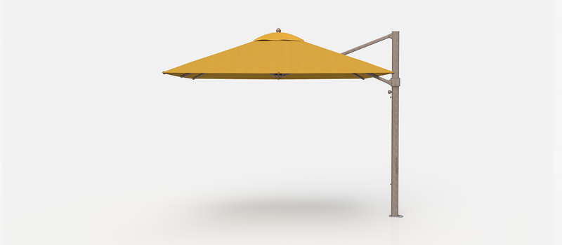 Frankford Aurora Cantilever Umbrella - Aluminum - 10' Square