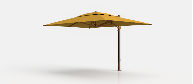 Frankford Eclipse Designer Cantilever Umbrella - 10' x 13' Rectangle