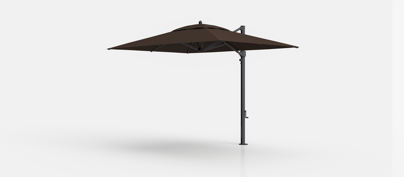 Frankford Aurora Cantilever Umbrella - Aluminum - 8.5' x 11' Rectangle