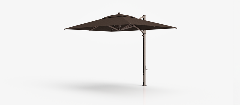 Frankford Aurora Cantilever Umbrella - Aluminum - 8.5' x 11' Rectangle